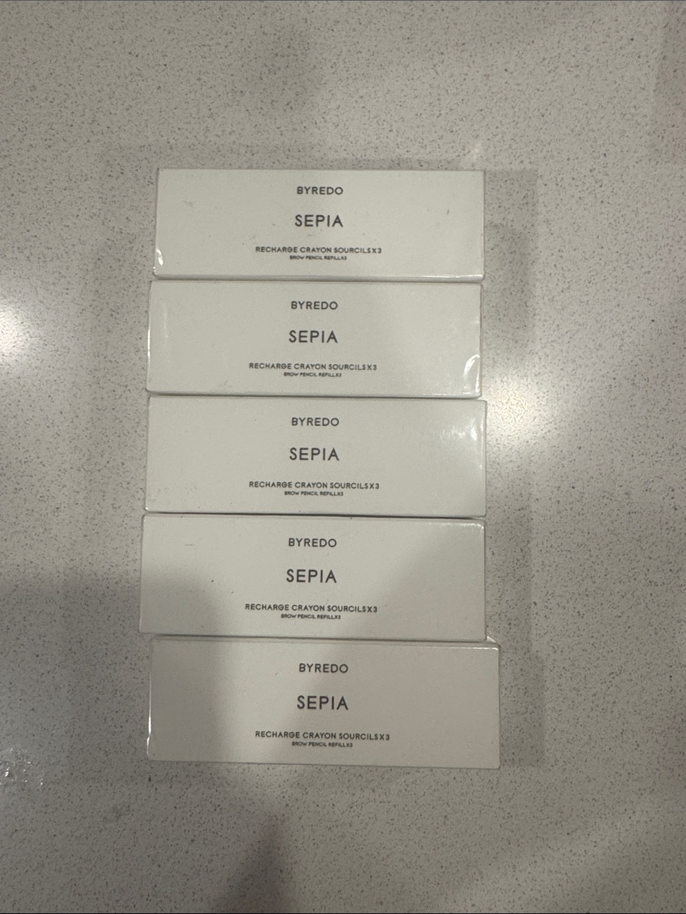 5 New sealed Byredo Brow pencil refill